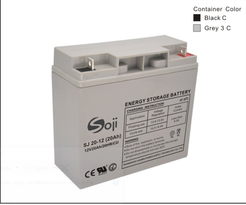 Ac quy Soji 12v-20ah nhập khẩu Thái Lan